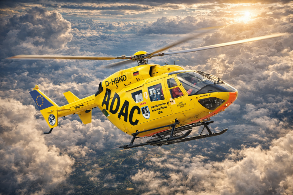 Beschriftung und Kennzeichnung für Hubschrauber der Luftfahrtindustrie
